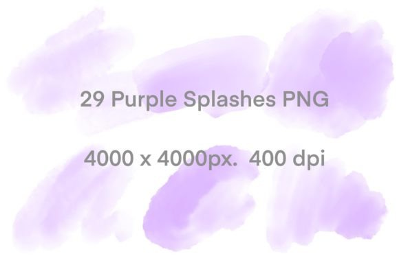 29 Purple Watercolor Splashes: An Embroidery Review