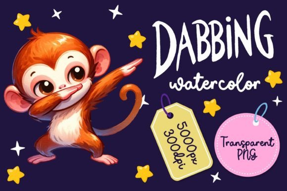 Cute Dabbing Monkey Watercolor: An Embroidery Review