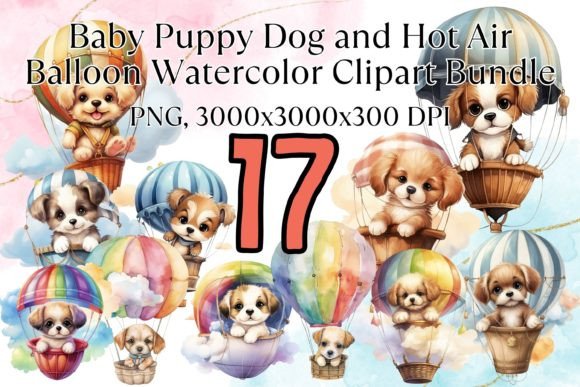 Puppy Dog Watercolor Clipart Bundle: Illustrations Review