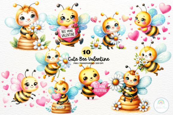Watercolor Bee Valentine Sublimation Review