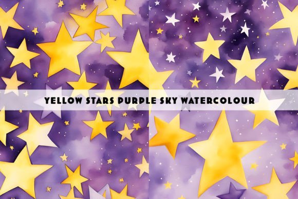 Yellow Stars on Purple Watercolour: An Embroidery Review